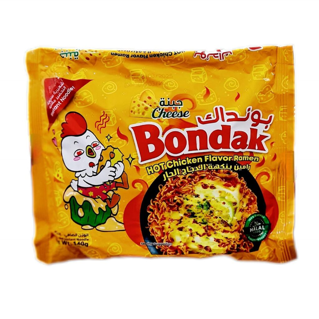 نودل پنیری بونداک با طعمی غنی و پنیری