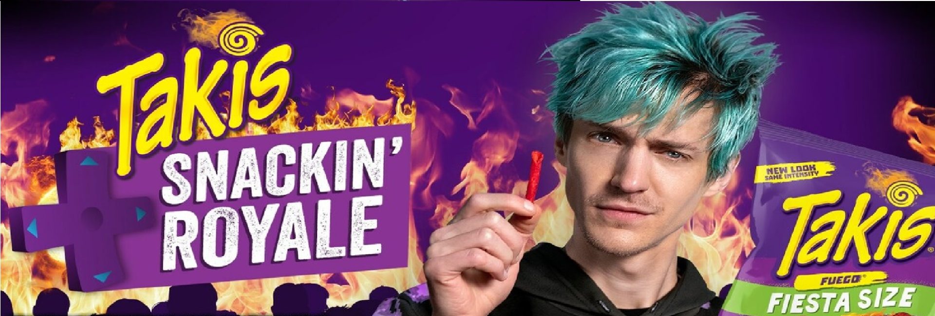 Takis-Snackin-Royale Takis® teams up with video gaming superstar Tyler "Ninja" Blevins for a flavorful giveaway